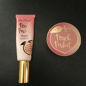 Too Faced Peach Foundation and Powder